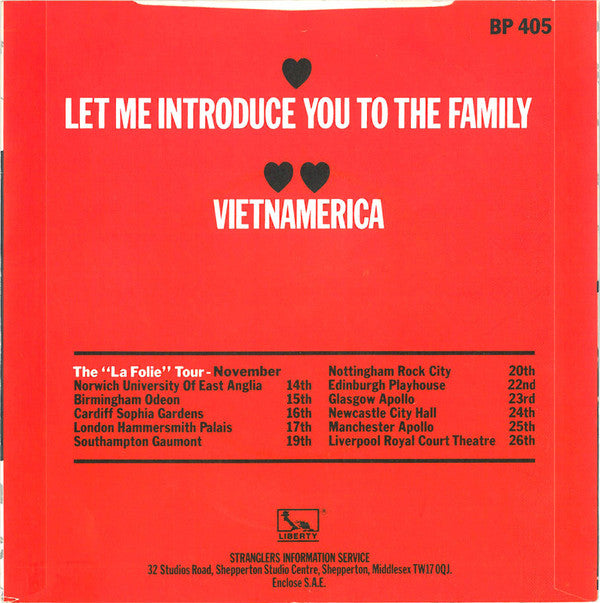 The Stranglers - Let Me Introduce You To The Family