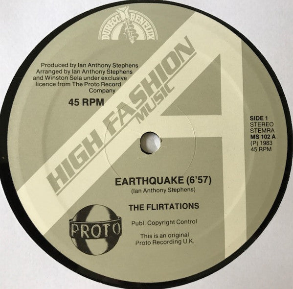 The Flirtations -Earthquake
