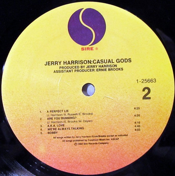 Jerry Harrison:Casual Gods* -Casual Gods