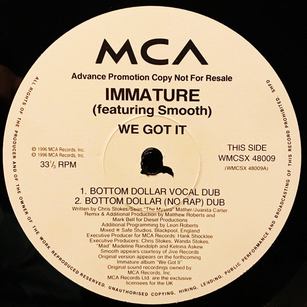 Immature -We Got It