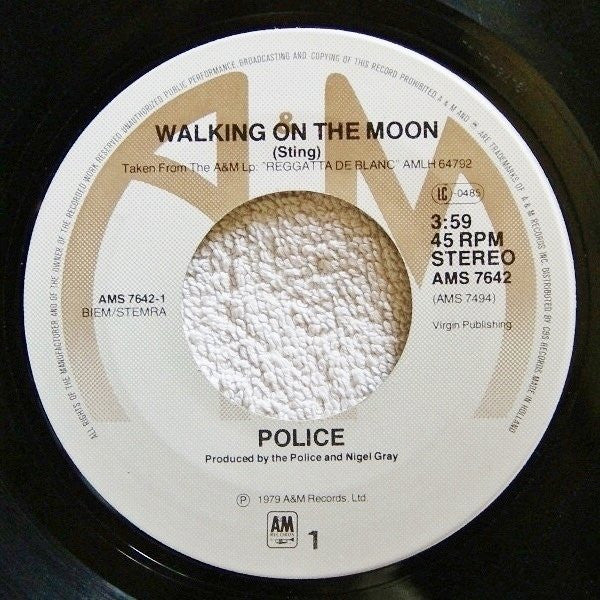 The Police -Walking On The Moon