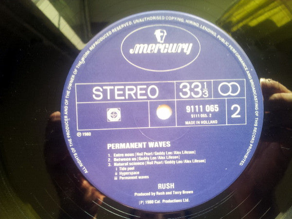 Rush -Permanent Waves