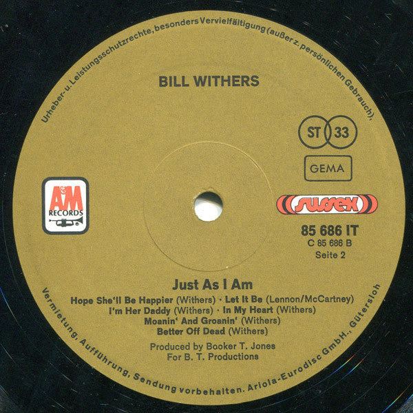 Bill Withers -Just As I Am