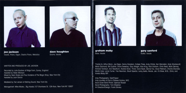 Joe Jackson Band - Volume 4