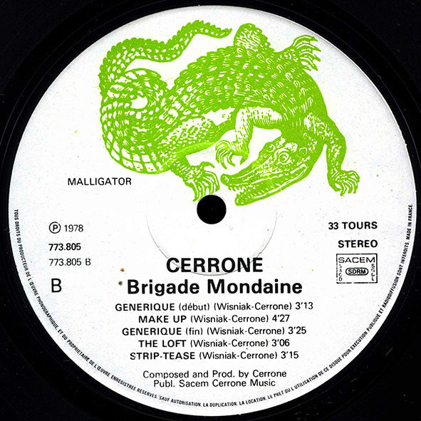 Cerrone -Brigade Mondaine
