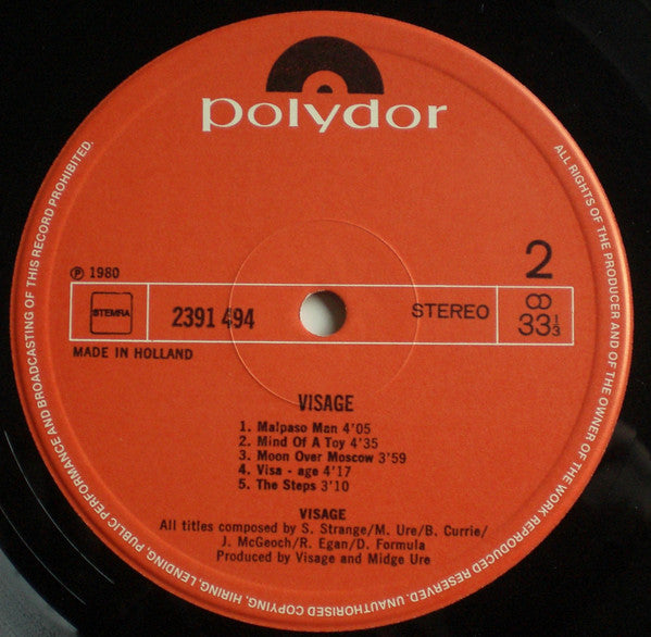 Visage -Visage
