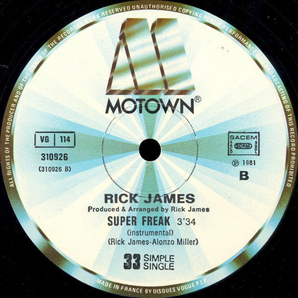 Rick James -Super Freak