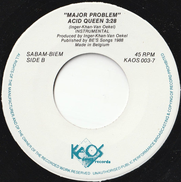 Major Problem -Acid Queen