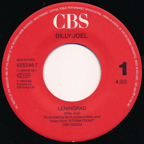 Billy Joel -Leningrad