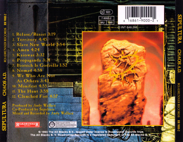 Sepultura -Chaos A.D.