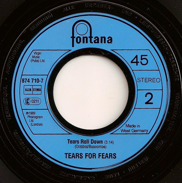Tears For Fears -Sowing The Seeds Of Love
