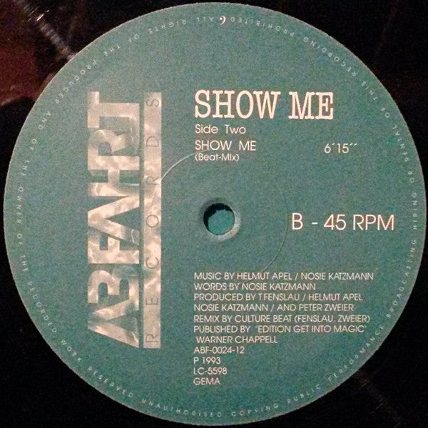 Kim Sanders - Show Me (Remixes)