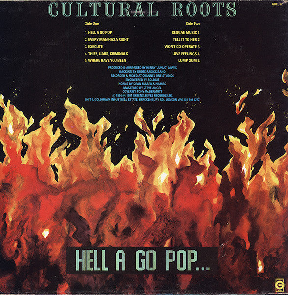 Cultural Roots -Hell A Go Pop