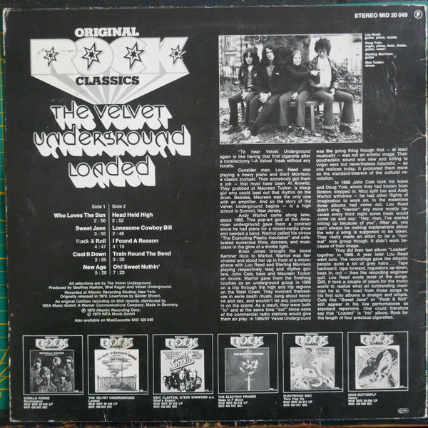 The Velvet Underground Featuring Lou Reed -Loaded