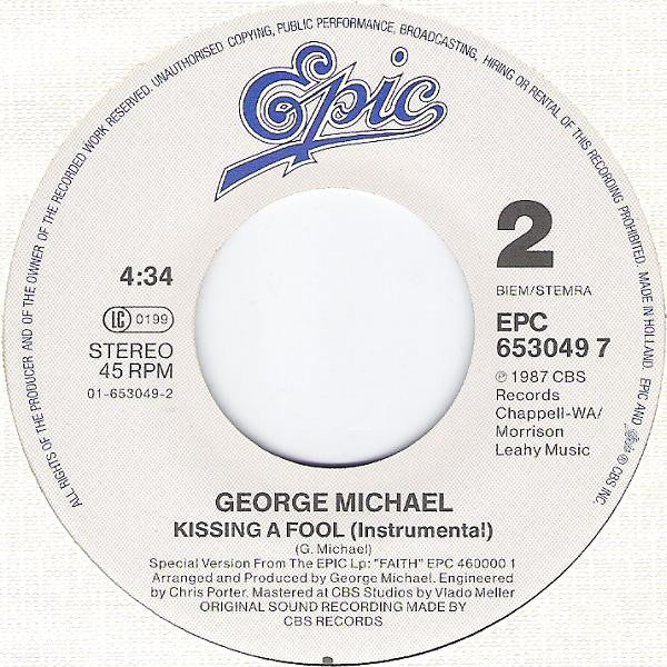 George Michael -Kissing A Fool.