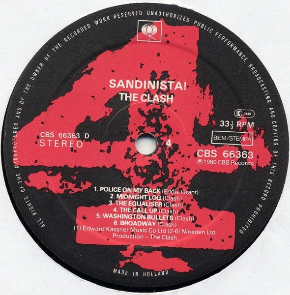 The Clash -Sandinista!