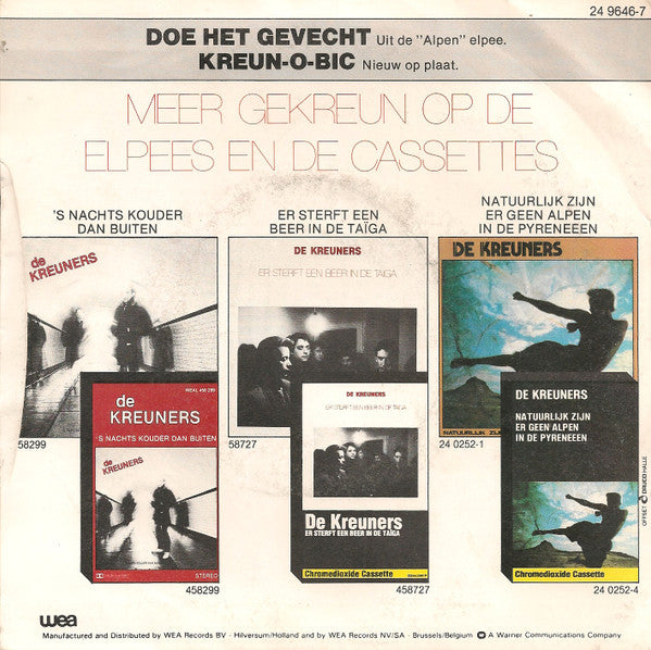 De Kreuners -Doe Het Gevecht
