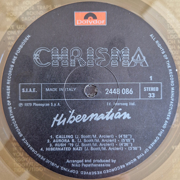 Chrisma (2) -Hibernation
