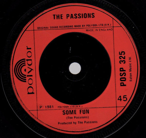 The Passions -The Swimmer