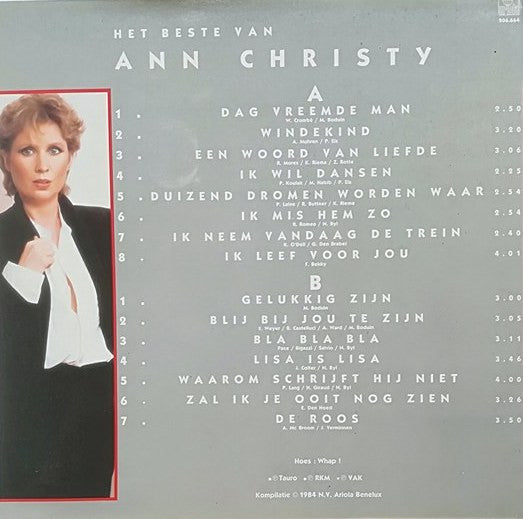 Ann Christy - Het Beste Van Ann Christy