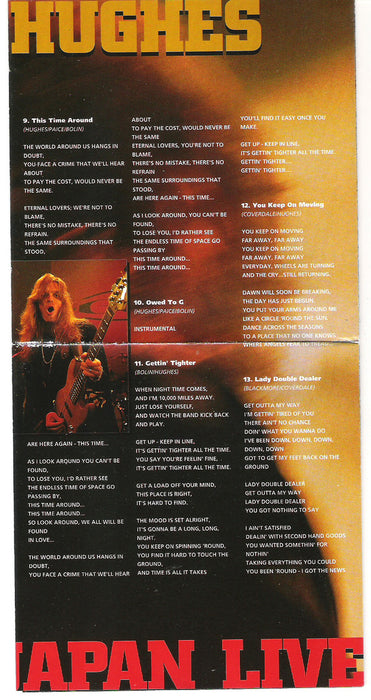 Glenn Hughes -Burning Japan Live