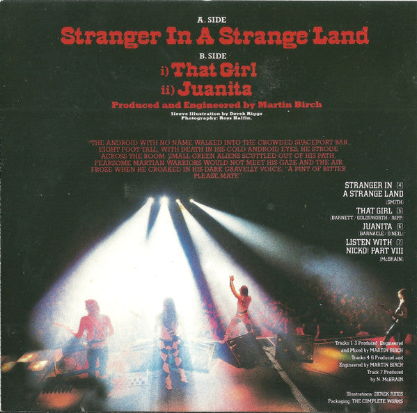 Iron Maiden -Wasted Years · Stranger In A Strange Land