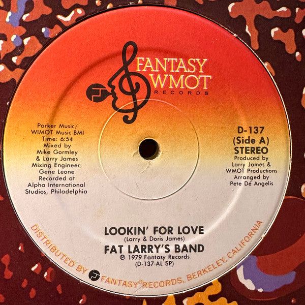 Fat Larry's Band -Lookin' For Love / Hey Pancho It's Disco!