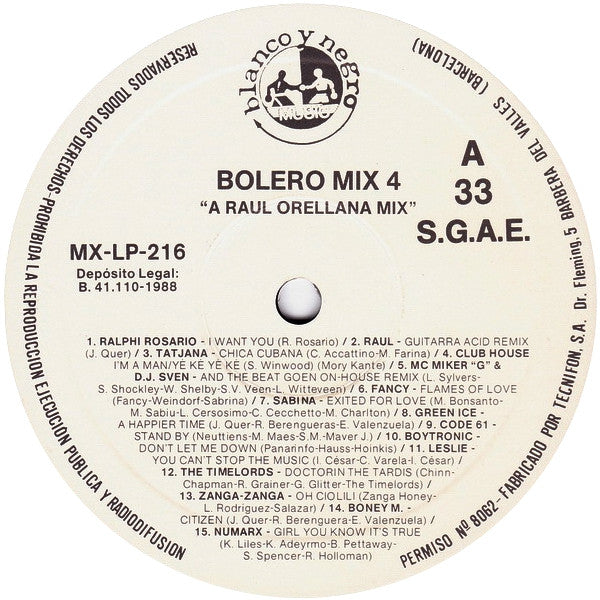 Various -Bolero Mix 4
