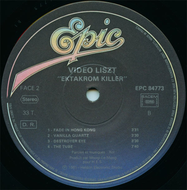 Video Liszt - Ektakröm Killer