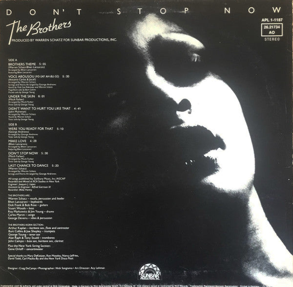 The Brothers -Don't Stop Now