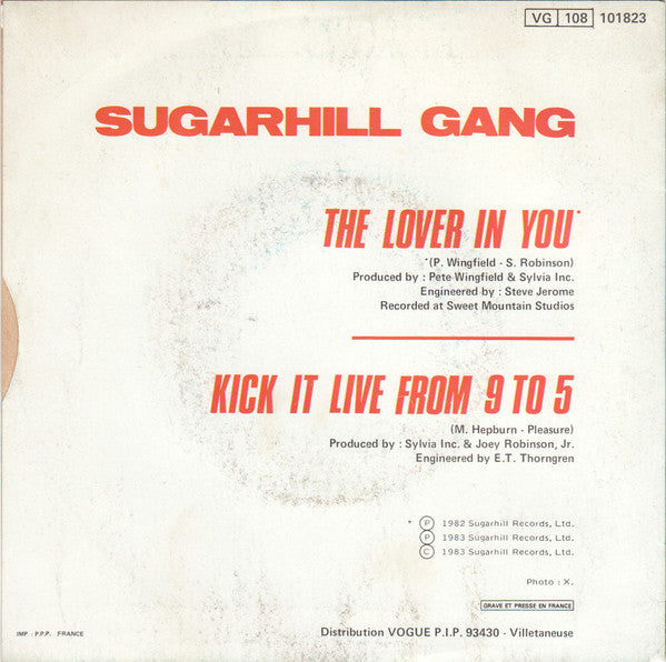 Sugarhill Gang -The Lover In You