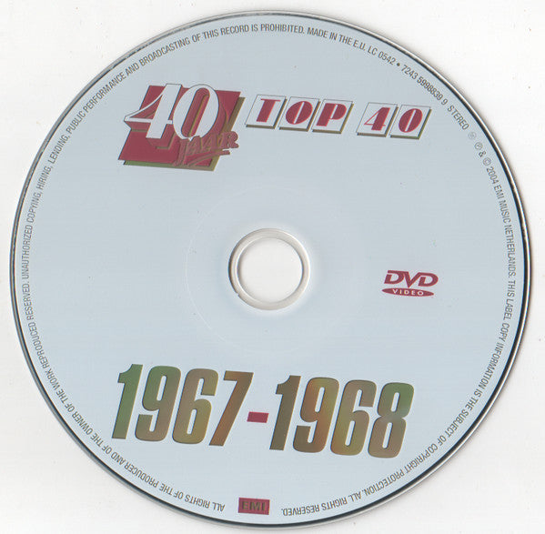 Various -40 Jaar Top 40 - 1967-1968