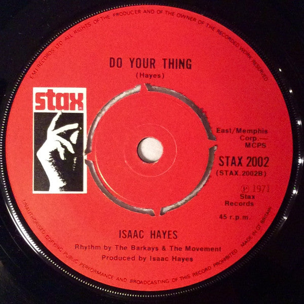 Isaac Hayes -Theme From Shaft / Do Your Thing