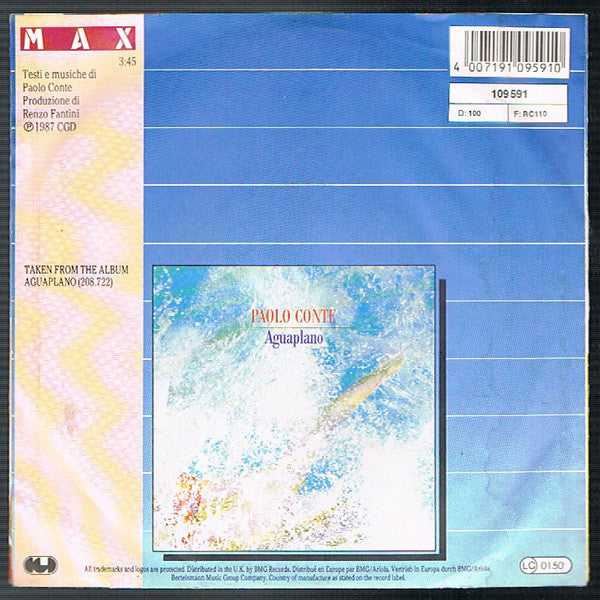 Paolo Conte -Max