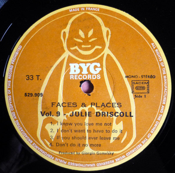 Julie Driscoll -Faces And Places Vol. 9