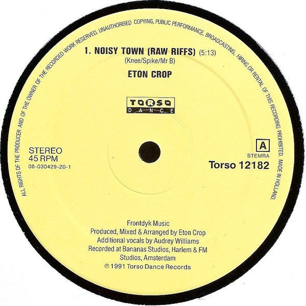 Eton Crop -Noisy Town