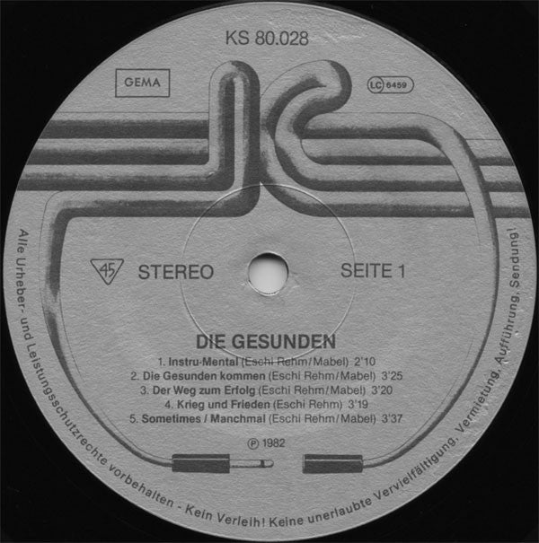Die Gesunden - Die Gesunden