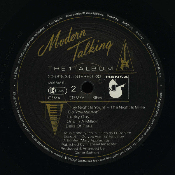 Modern Talking -The 1st Album