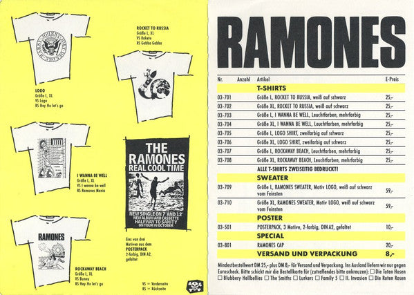Ramones -Brain Drain