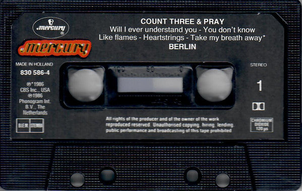 Berlin - Count Three &amp; Pray