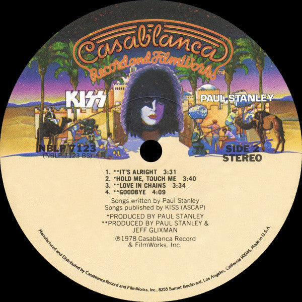Kiss, Paul Stanley -Paul Stanley
