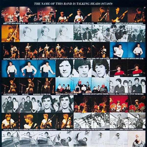 Talking Heads -The Name Of This Band Is Talking Heads