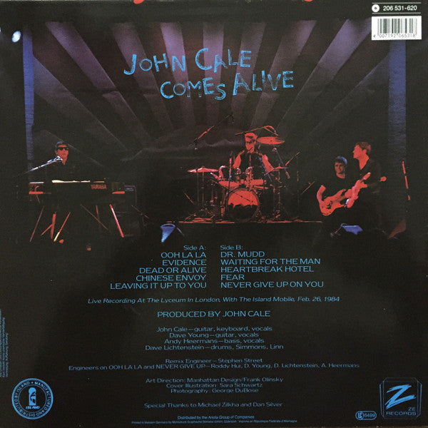 John Cale -John Cale Comes Alive