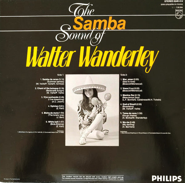 Walter Wanderley -The Samba Sound Of Walter Wanderley