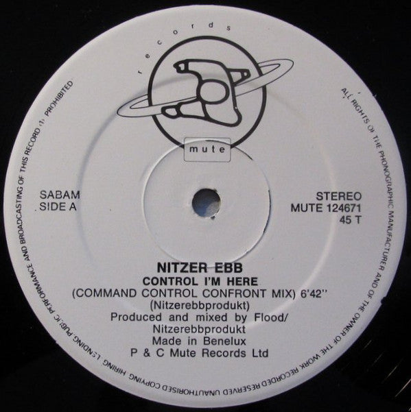 Nitzer Ebb -Control Im Here Edition Number One (Command Control Confront)