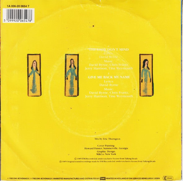 Talking Heads - The Lady Don't Mind