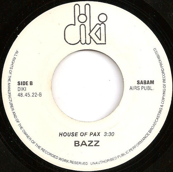 Bazz -House Of Pax