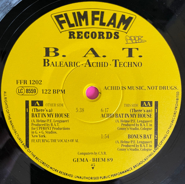 B.A.T. - (There's A) Bat In My House