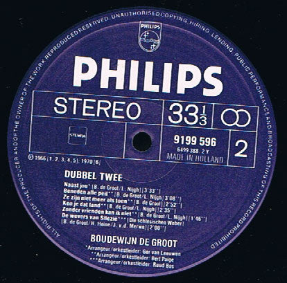 Boudewijn de Groot - Dubbel, Twee