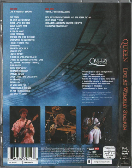 Queen -Live At Wembley Stadium